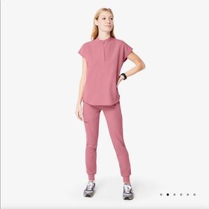 Figs Mauve Scrub Set